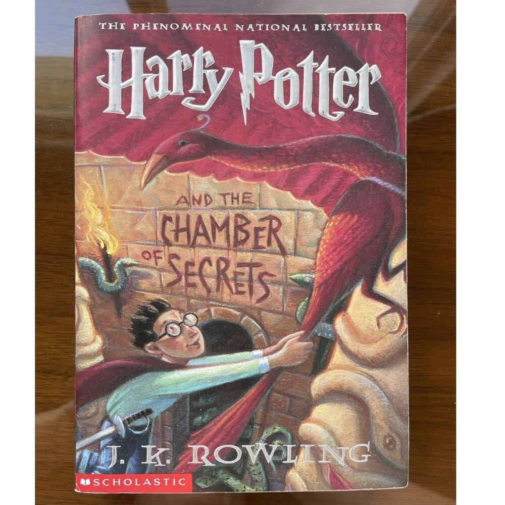 Harry Potter and the Chamber of Secrets by J K Rowling Paperback